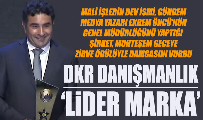 DKR Danışmanlık “Türkiye Lider Marka” Ödülünü aldı
